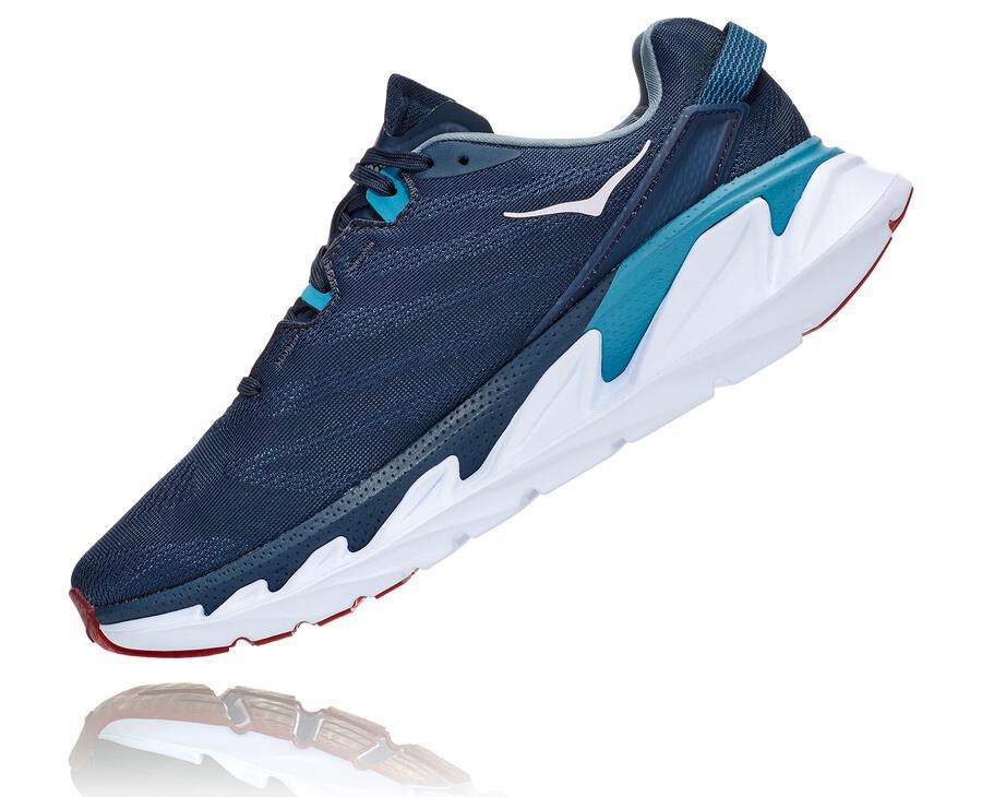 Hoka One One Koşu Ayakkabısı Erkek Lacivert/Beyaz - Elevon 2 - QP4680952